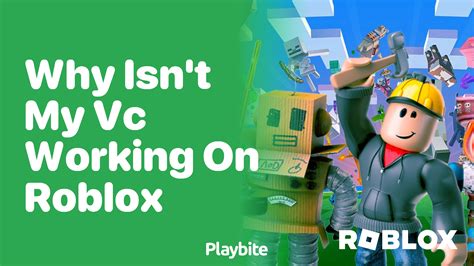 why isn't roblox vc working on my pc