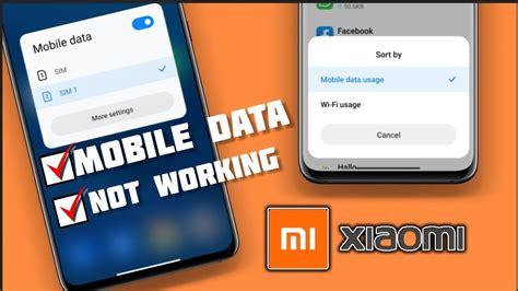 why mobile data is not working in redmi