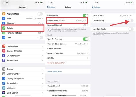 why my data is not working on my iphone