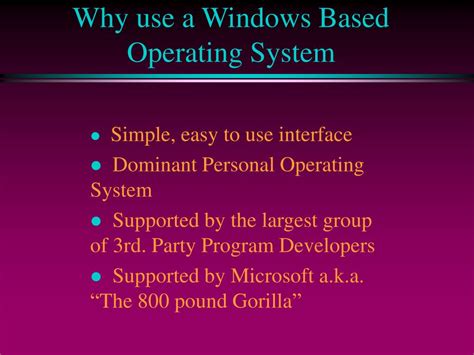 why use visual basic