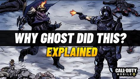 why was ghost killed in cod