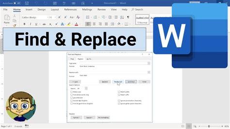 why we use find and replace in ms word