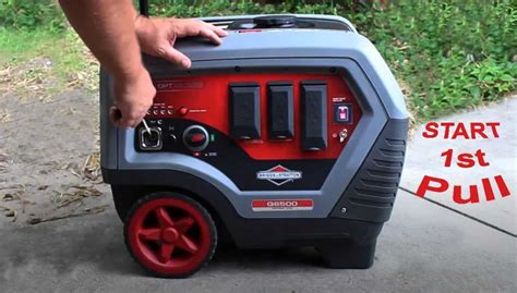 why won't my briggs and stratton generator start