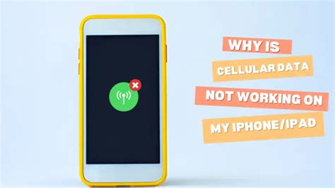 why won't my data work on my iphone