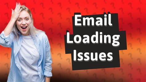 why won't my emails connect to the server