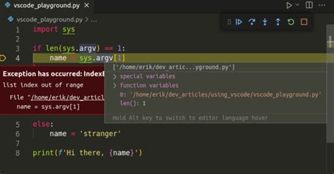why won't my python code run in vscode
