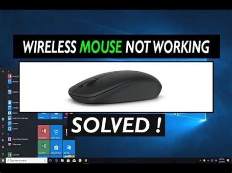 why won't my wireless mouse connect to my computer