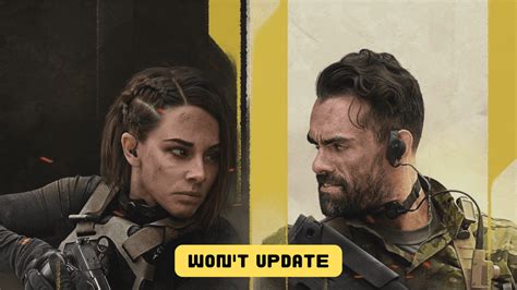 why won't my.cod update pc
