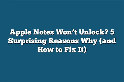 why won't notes work on my mac