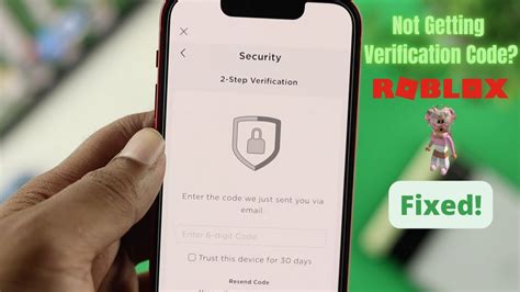 why won't the verification code work