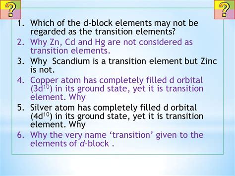 why zn is not regarded as a transition element