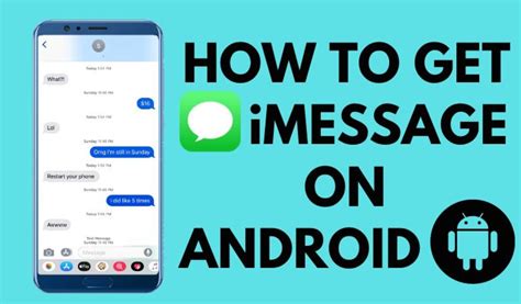 will android get imessage