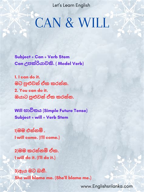 will be meaning in sinhala