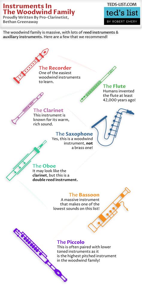 wind instruments description