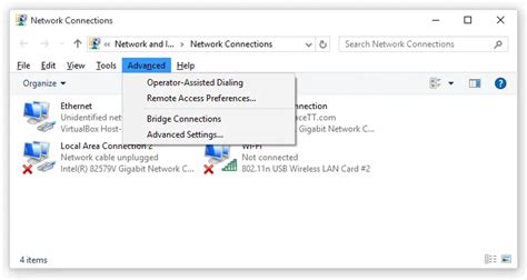 windows 10 advanced network settings
