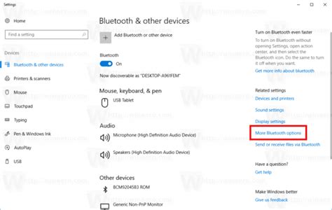 windows 10 how to add bluetooth to taskbar