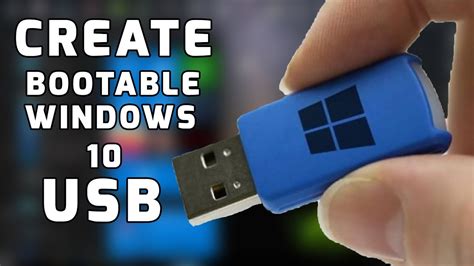 windows 10 installation with bootable usb