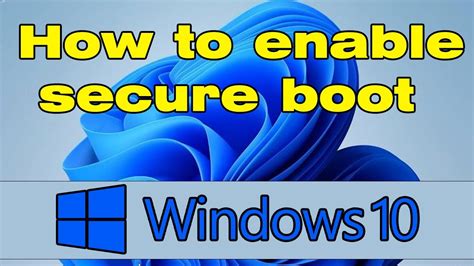 windows 10 support secure boot
