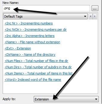 windows batch change file type