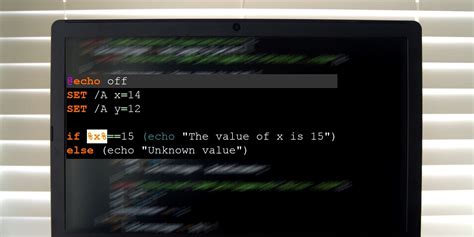 windows batch command if else