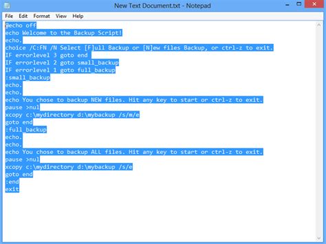 windows batch script delete all files in folder