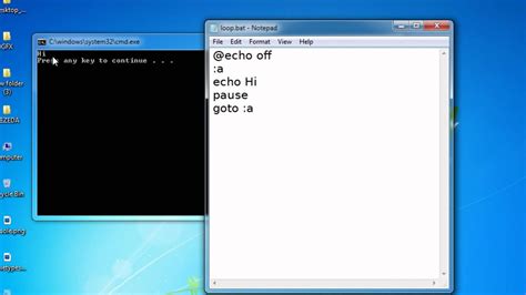 windows batch script goto example
