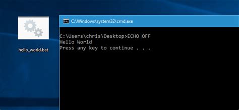 windows batch script if else example