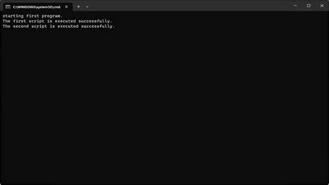 windows batch script wait for process to finish
