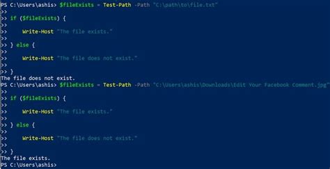 windows cmd check file exists