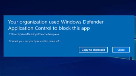 windows defender blocking all apps