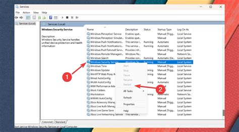 windows defender firewall service is greyed out
