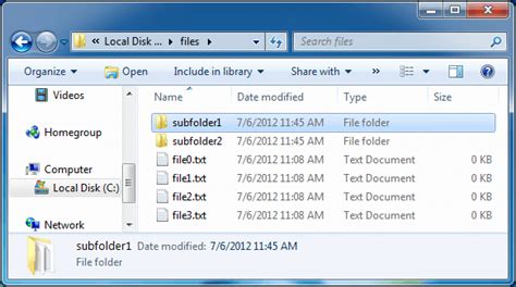 windows rename files in subfolders