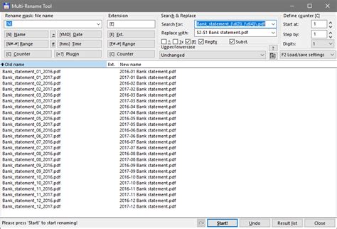 windows rename multiple files regular expression