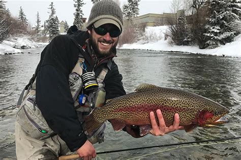 Winter Fishing on Blue River