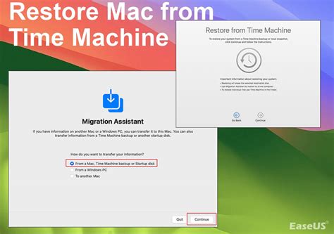 wipe mac and restore from time machine