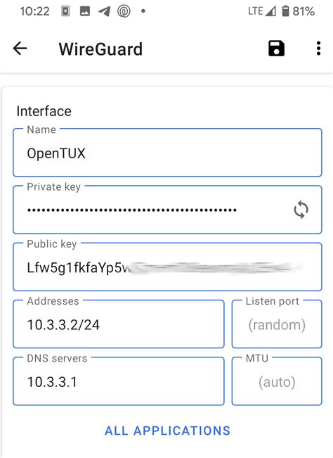 wireguard config android client