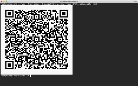 wireguard generate qr code