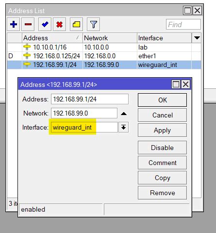 wireguard mikrotik config generator
