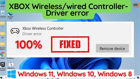 wireless controller driver error