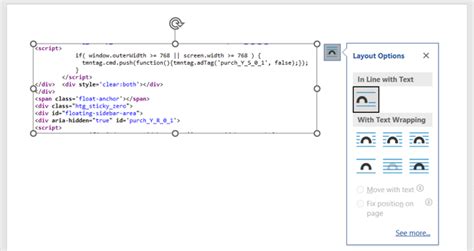 word code block plugin