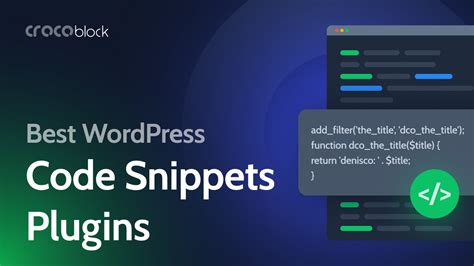 word code snippet plugin