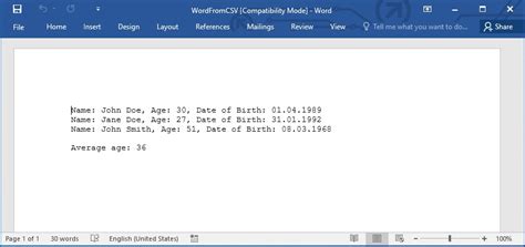 word document generator python