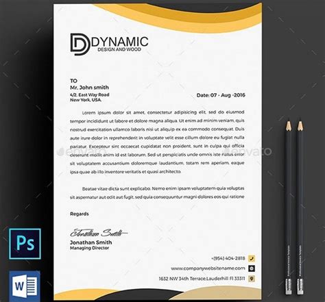 Word Letterhead Template