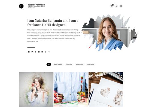 wordpress portfolio examples