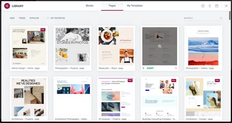 wordpress select template for page