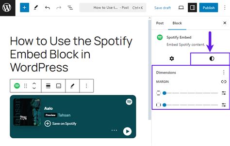 wordpress spotify embed not working