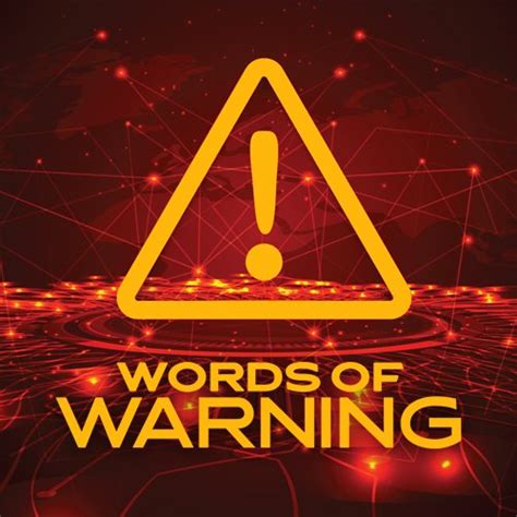 words related to warning