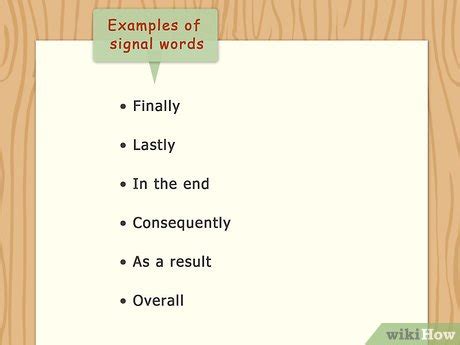 words to use to conclude a paragraph