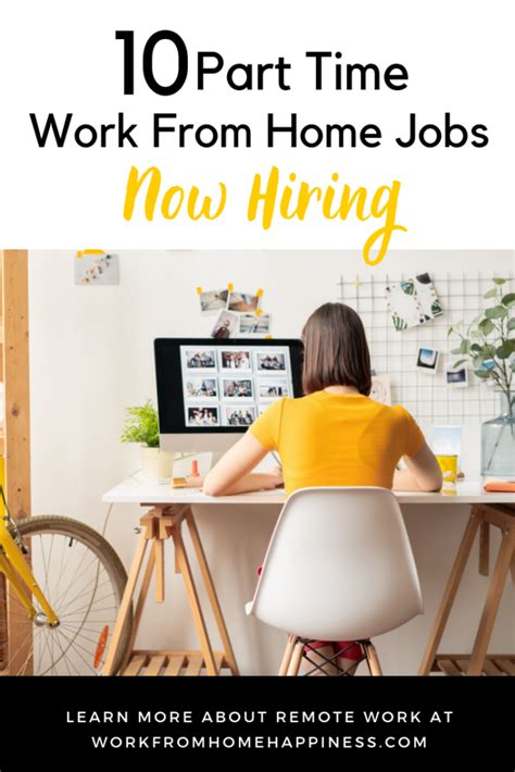 work from home jobs hiring near me remote part time