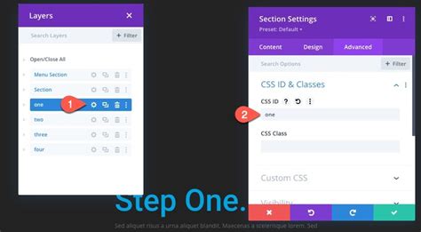 work in progress bar menu